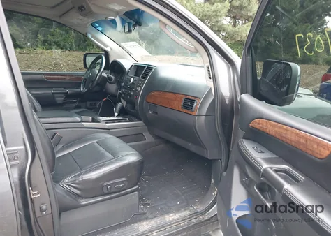 2012 Nissan Armada Platinum из США, поврежденный, VIN 5N1BA0NE2CN617896